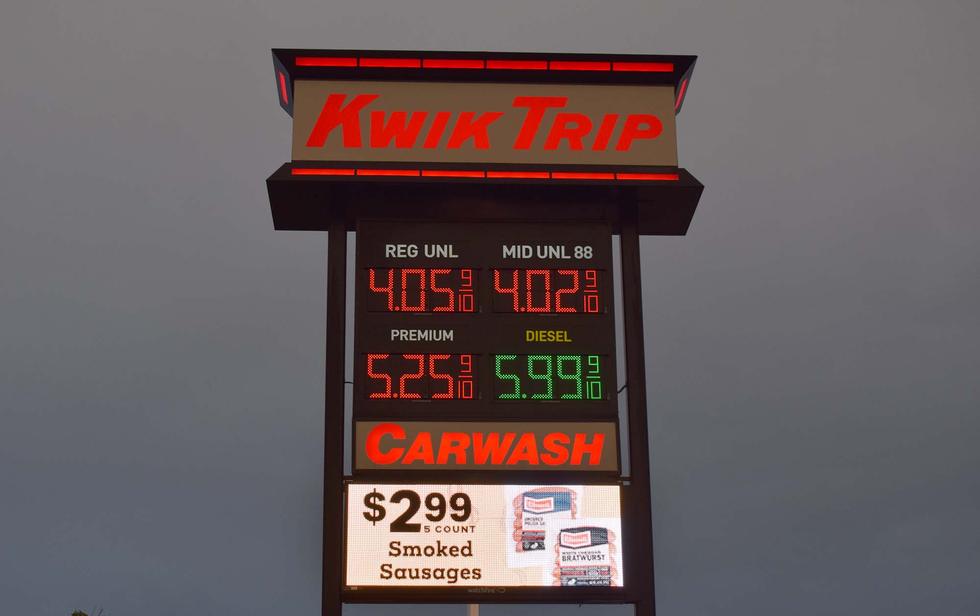 Photo: ironmountaindailynews.com US Diesel Prices Hit Record $6.40, Threatening Harvest and Food Costs